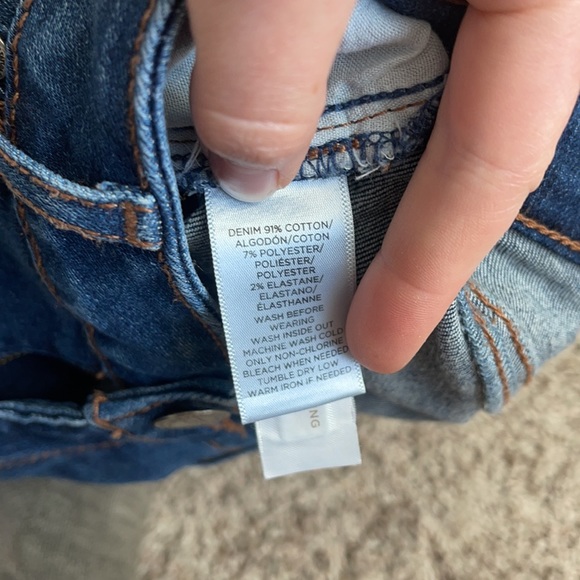 Loft Curvy Skinny jeans size 26 - Picture 7 of 7